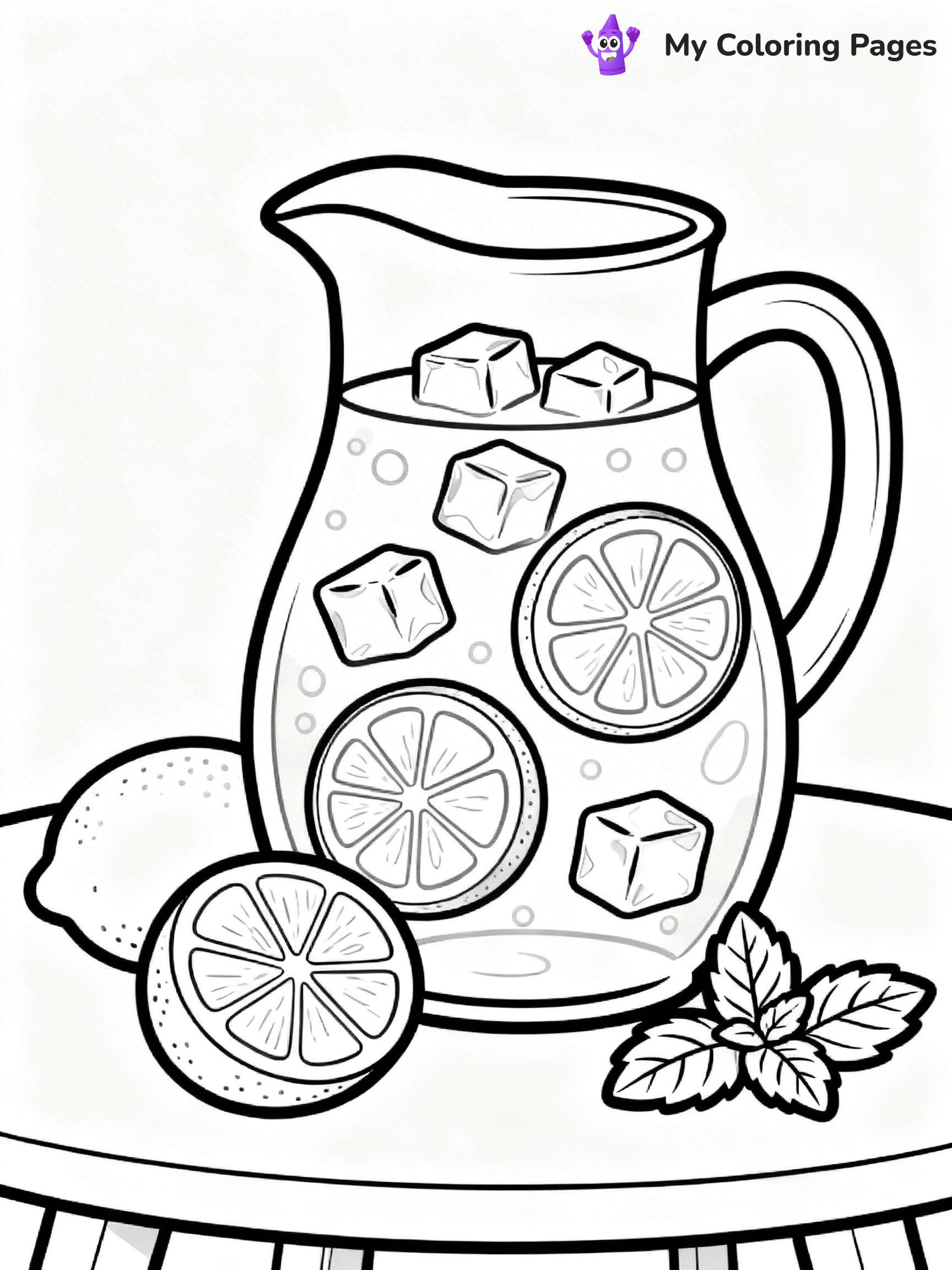 Lemonade Coloring Pages - 24