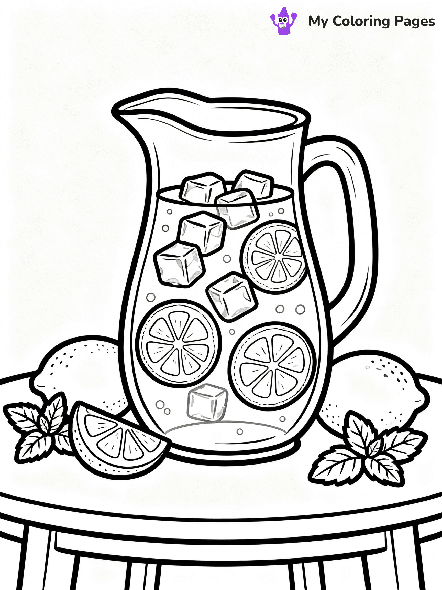 Lemonade Coloring Pages - 23