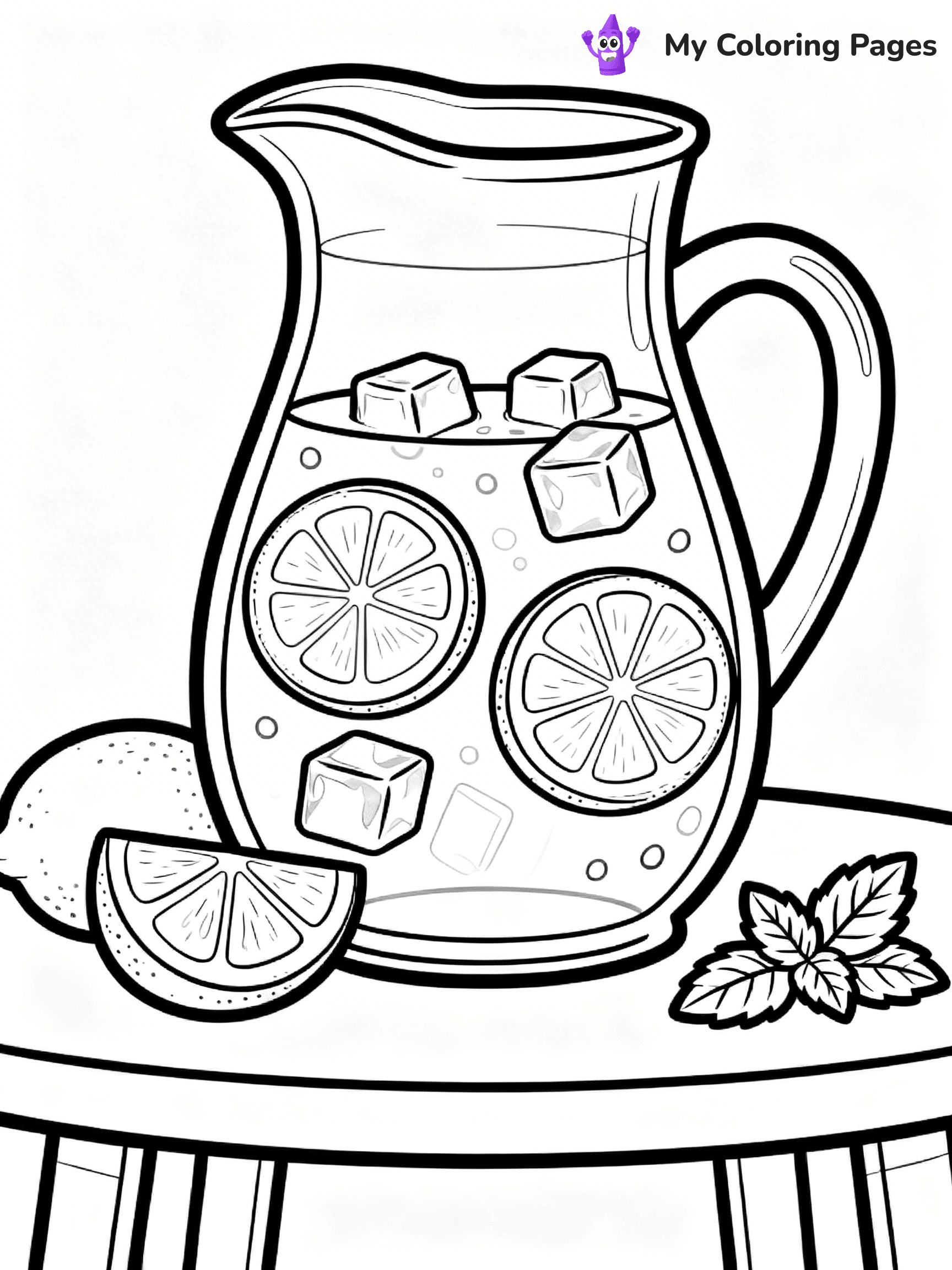Lemonade Coloring Pages - 22