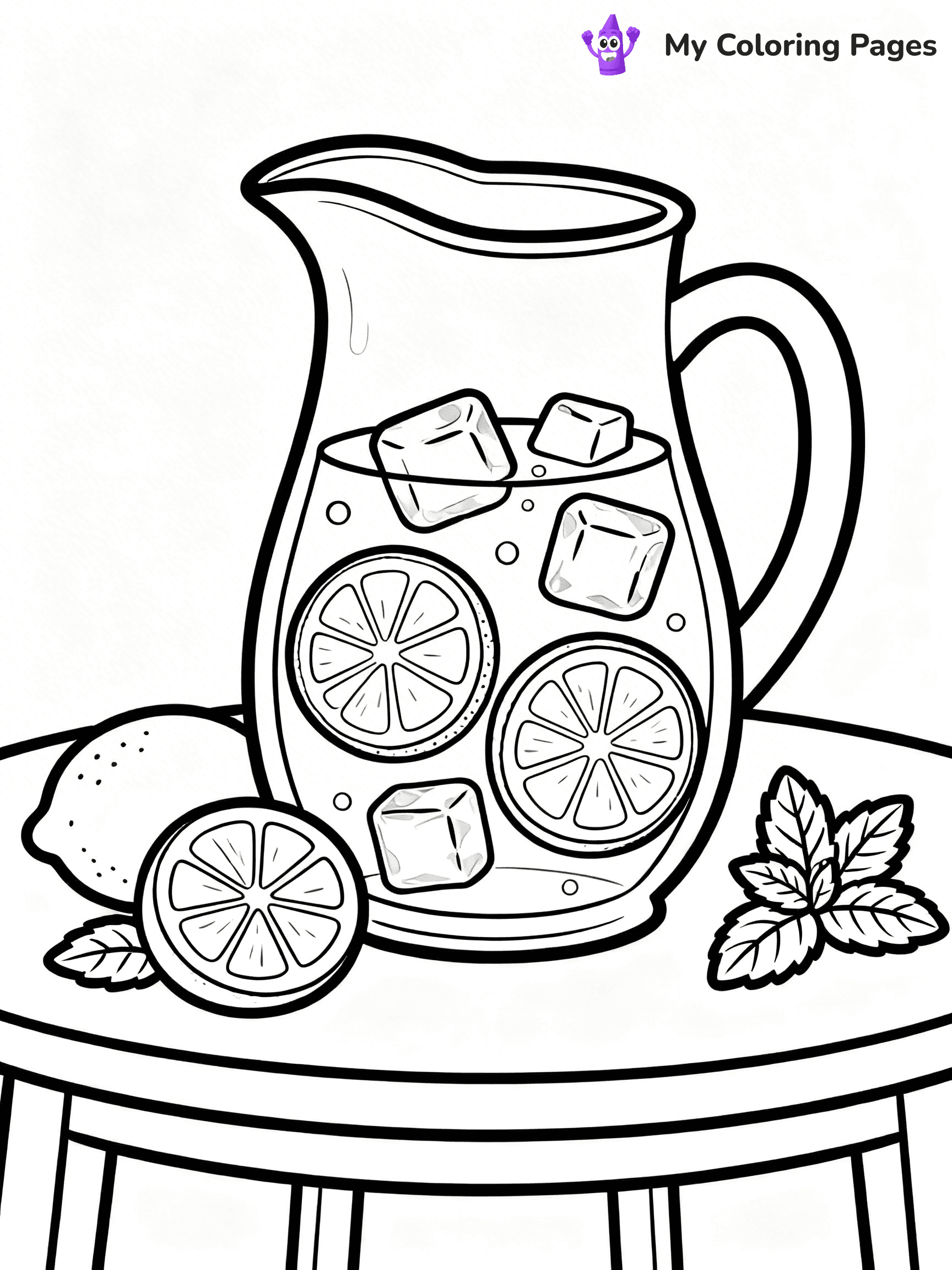 Lemonade Coloring Pages - 21