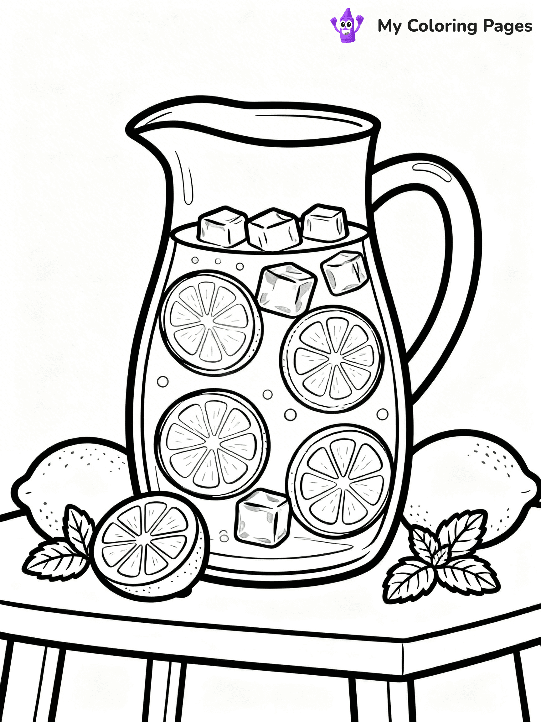 Lemonade Coloring Pages - 19