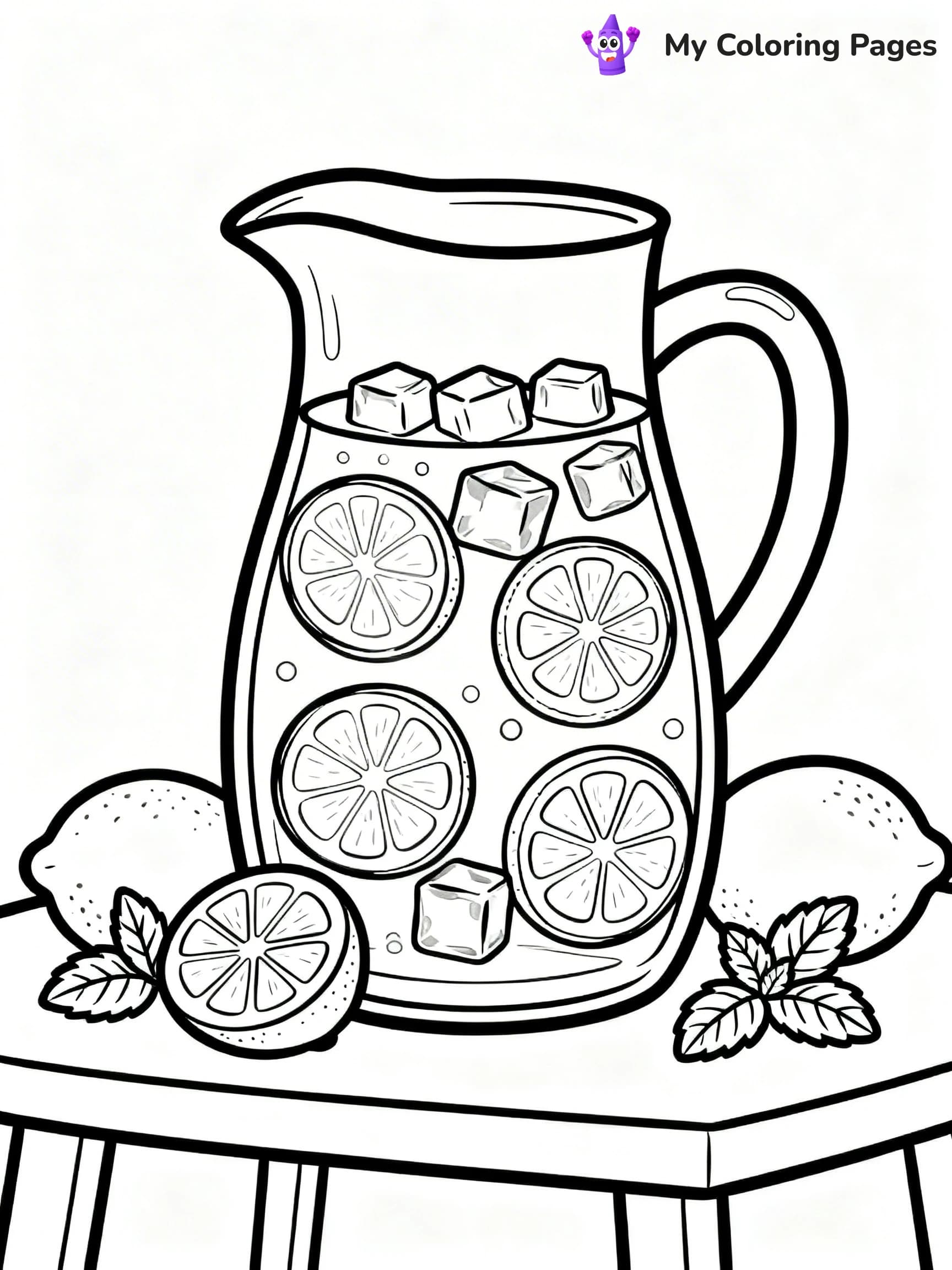 Lemonade Coloring Pages - 19