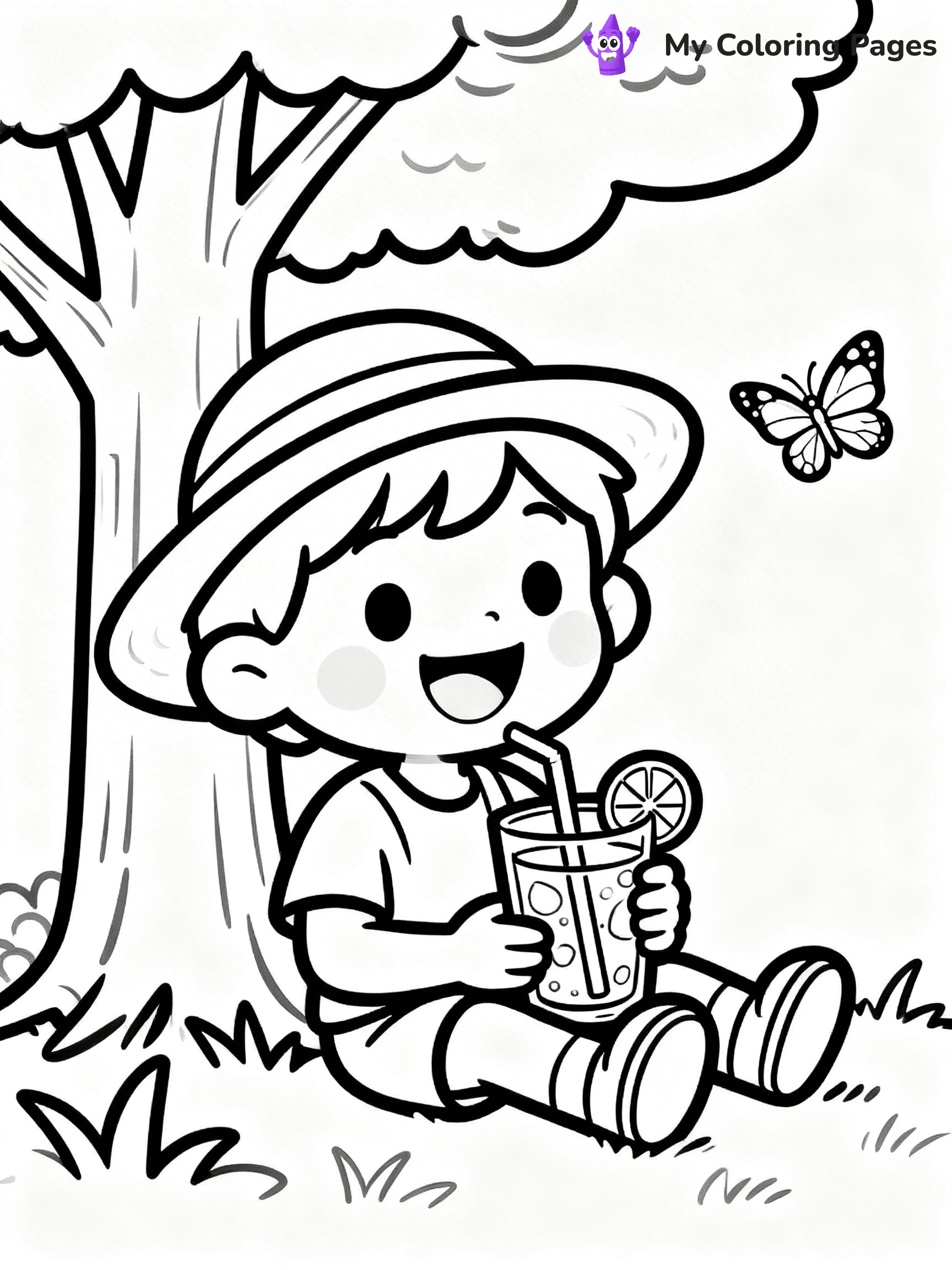 Lemonade Coloring Pages - 18