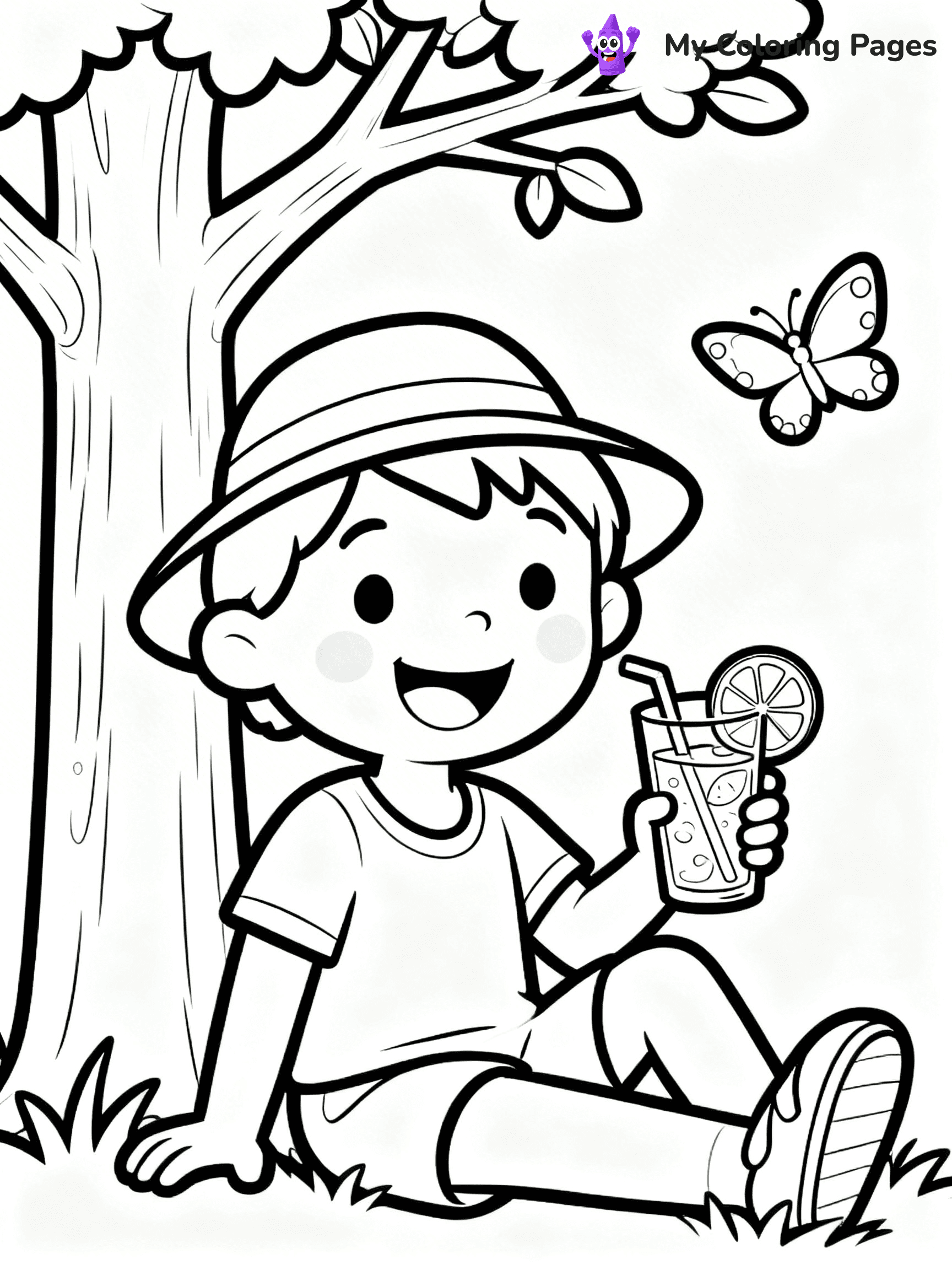 Lemonade Coloring Pages - 17