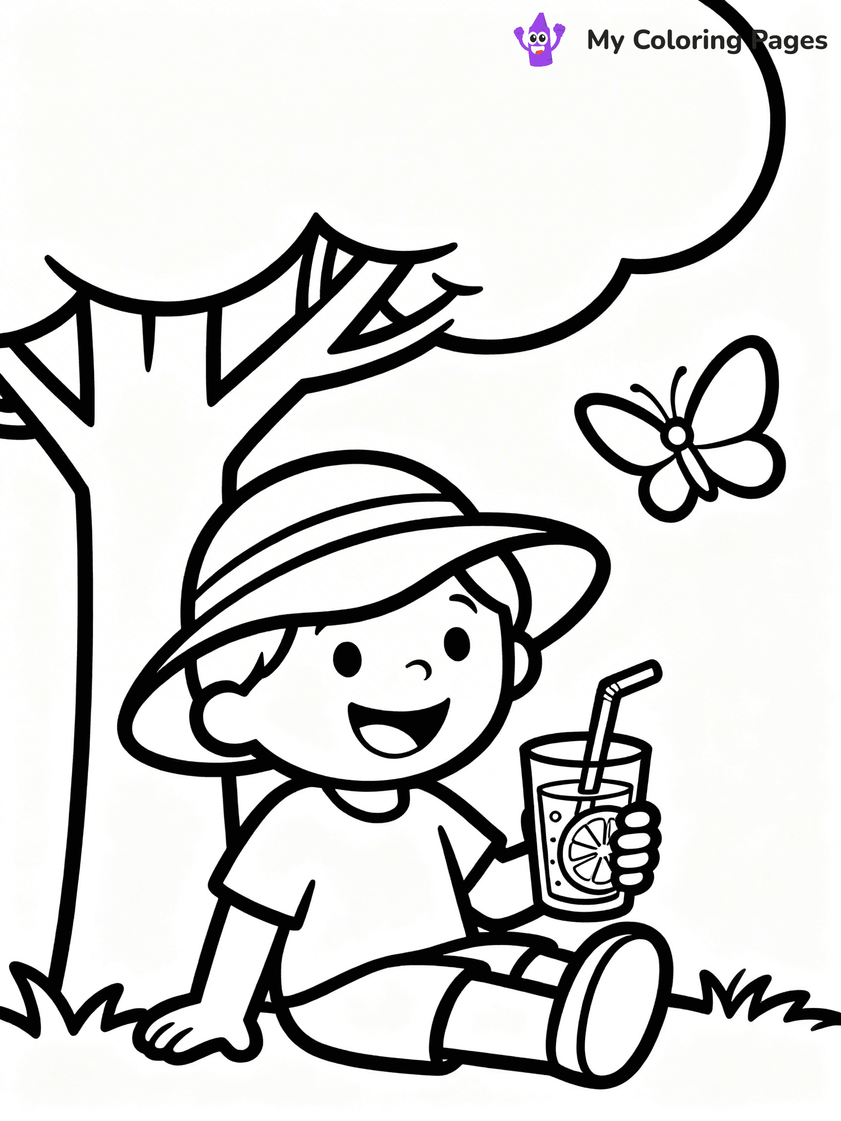 Lemonade Coloring Pages - 14
