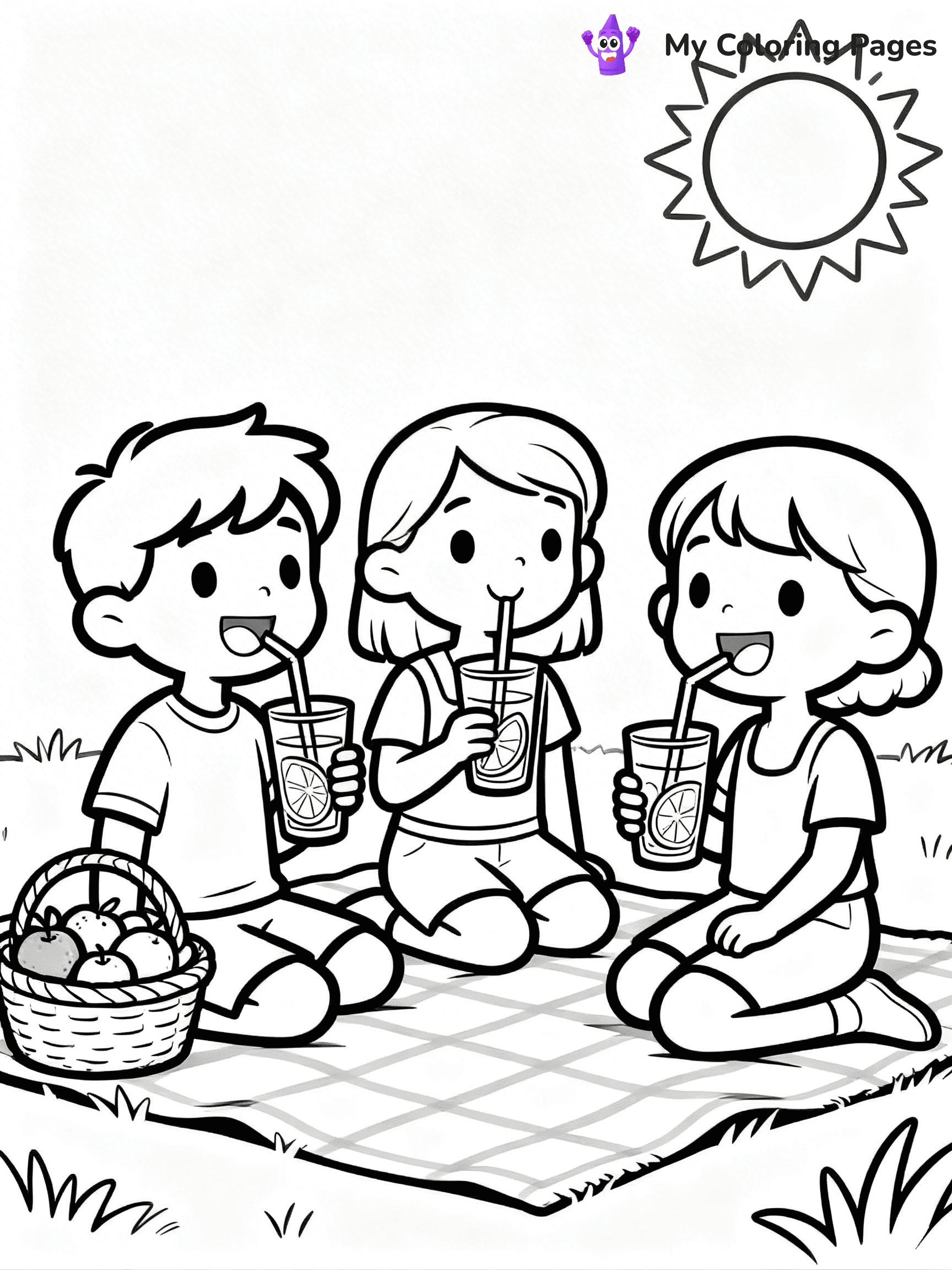 Lemonade Coloring Pages - 12