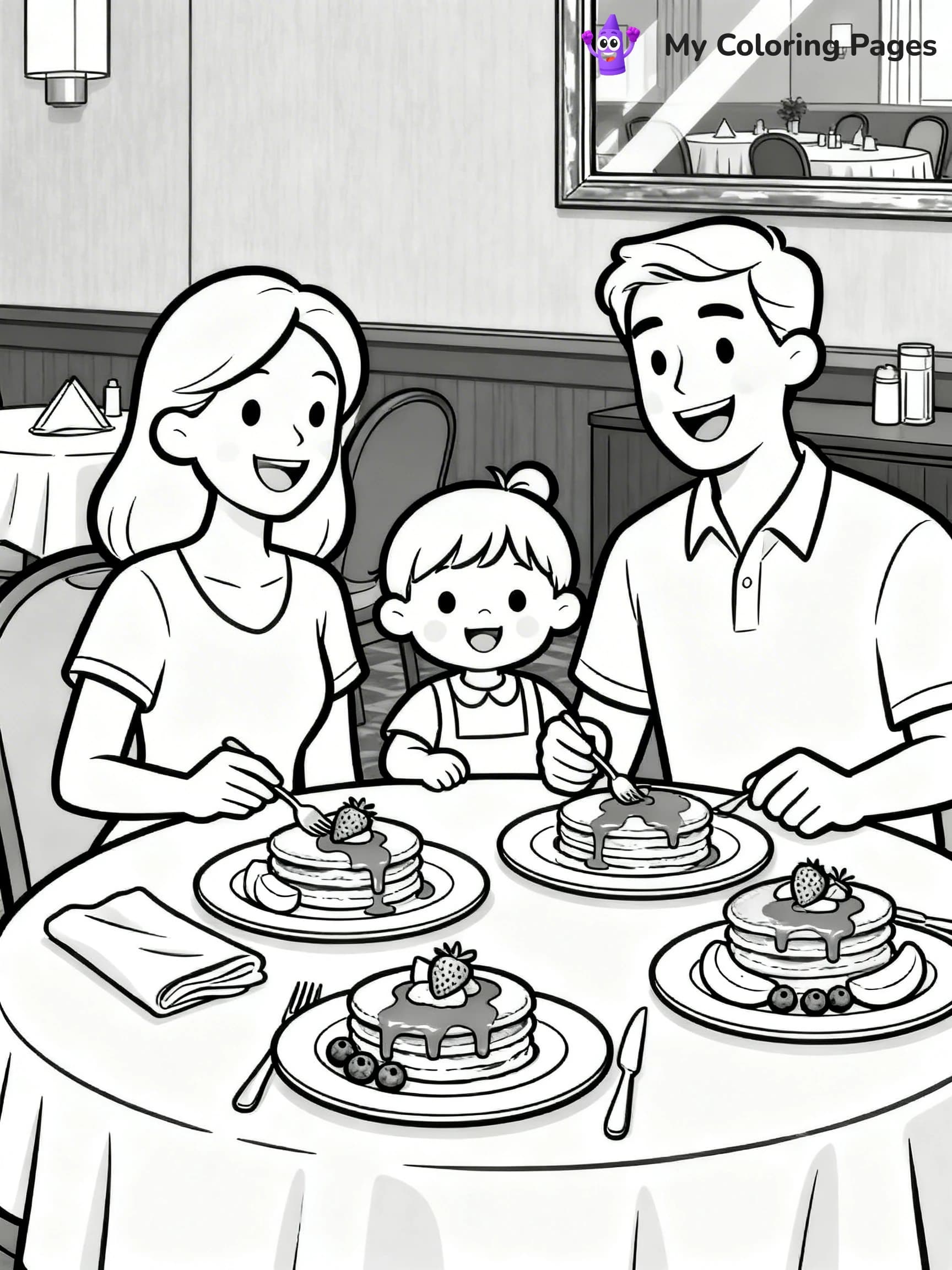 Hotel Coloring Pages - 18