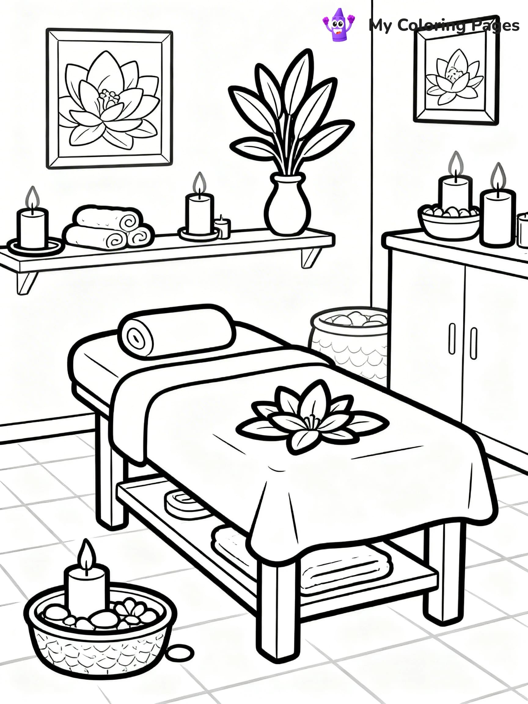 Hotel Coloring Pages - 14