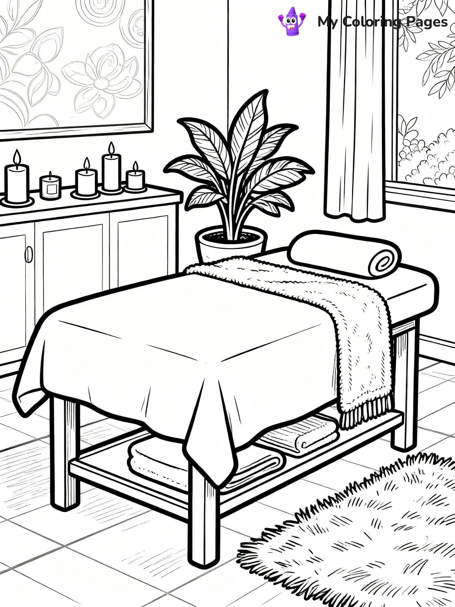 Hotel Coloring Pages - 12