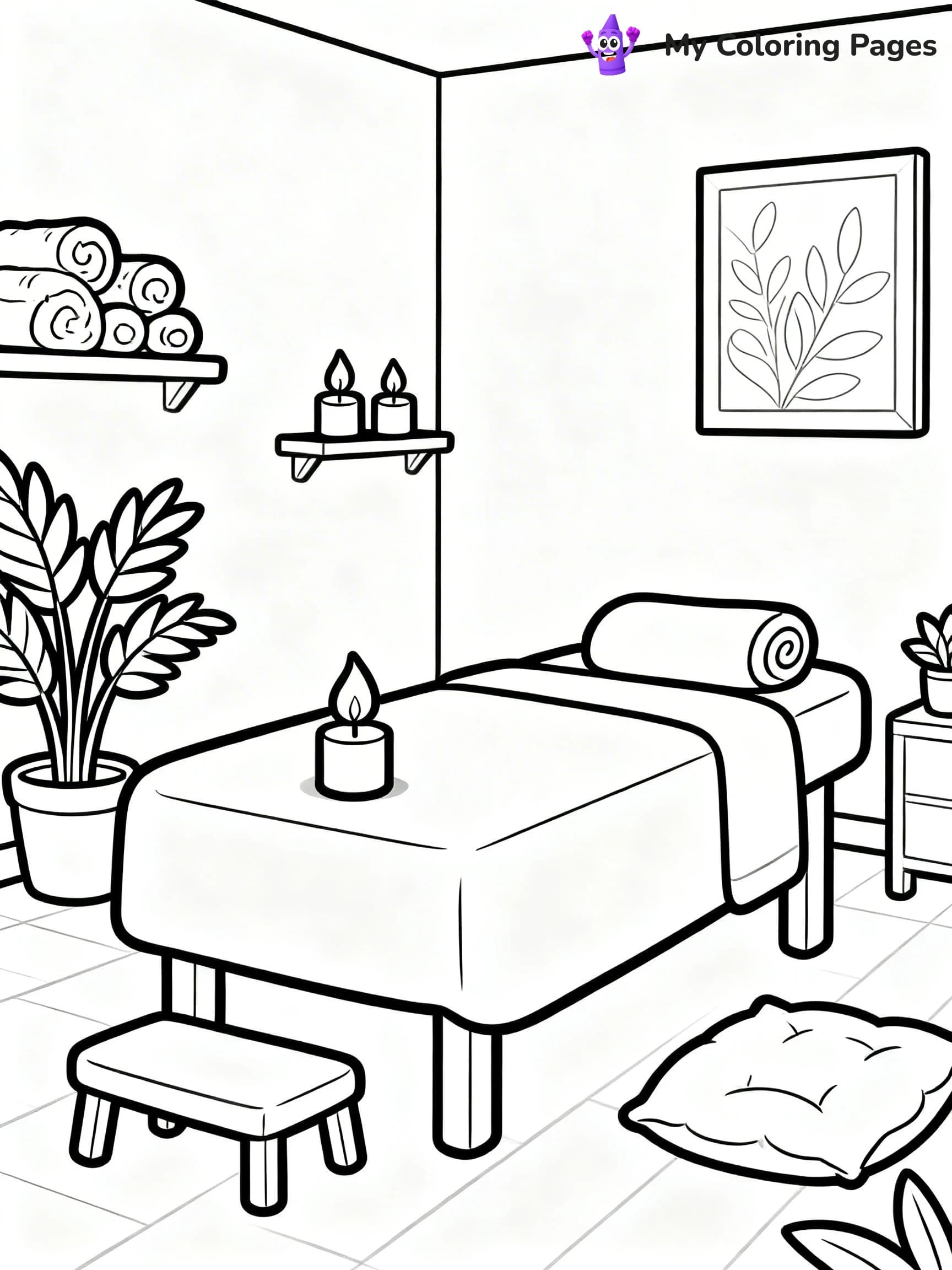 Hotel Coloring Pages - 11
