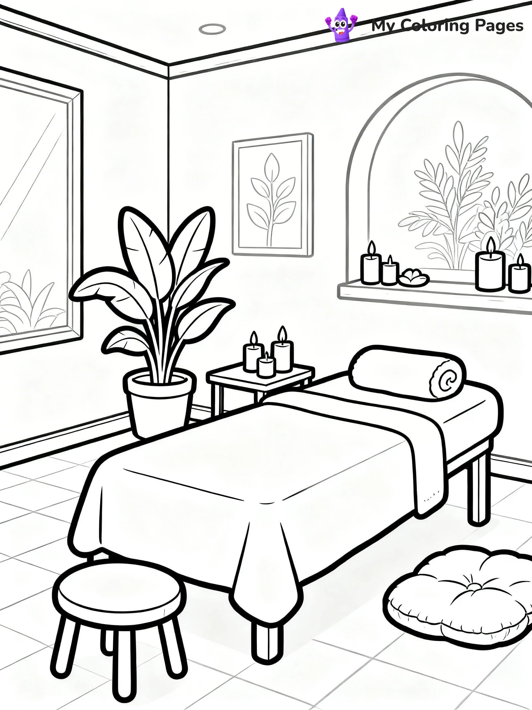Hotel Coloring Pages - 10