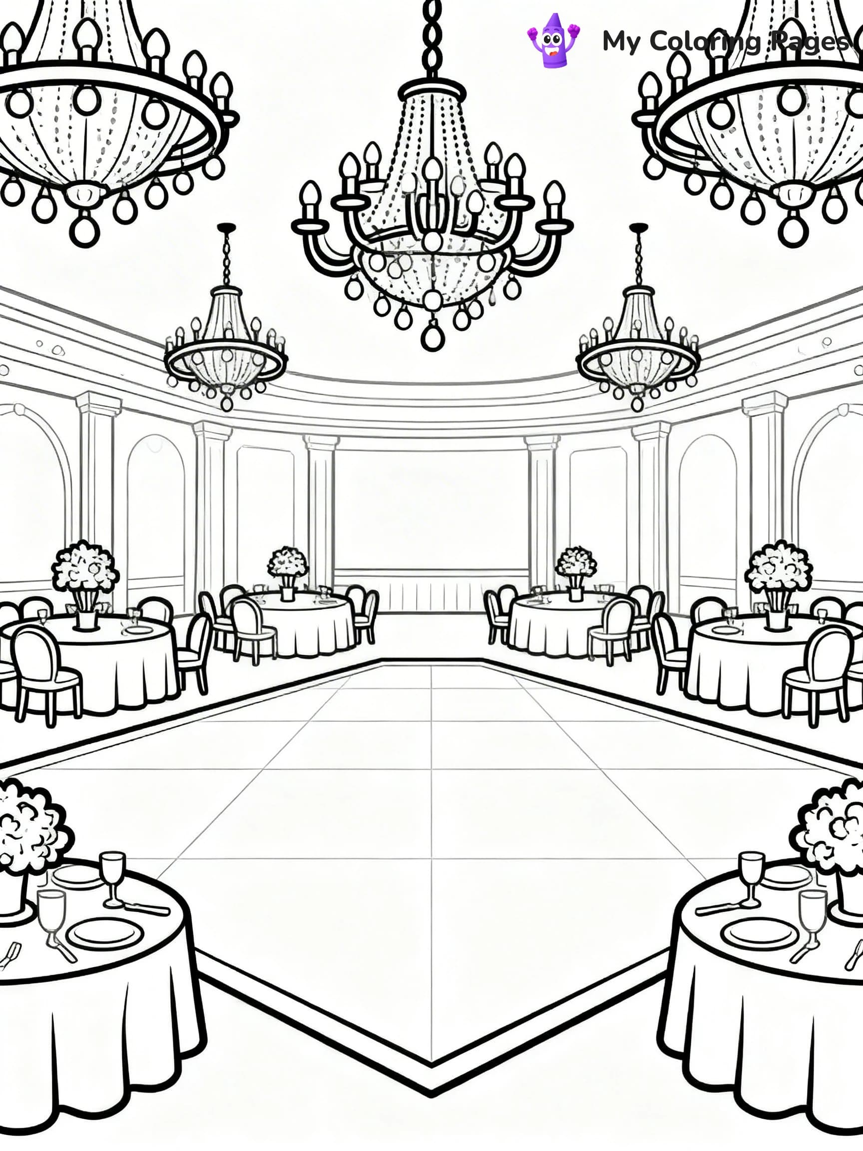 Hotel Coloring Pages - 5