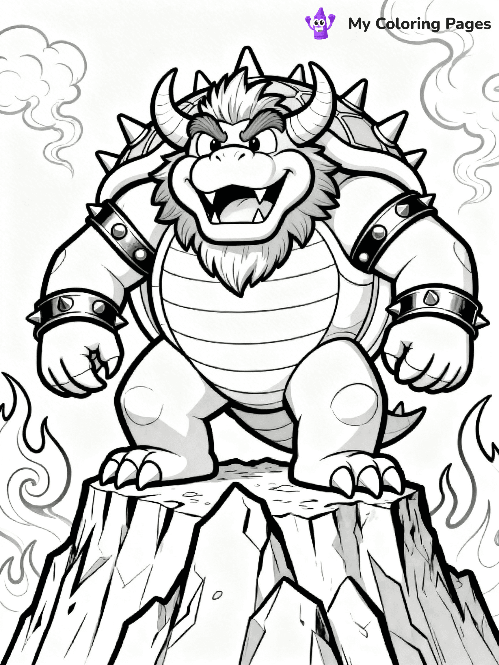 Wario Coloring Pages - 24