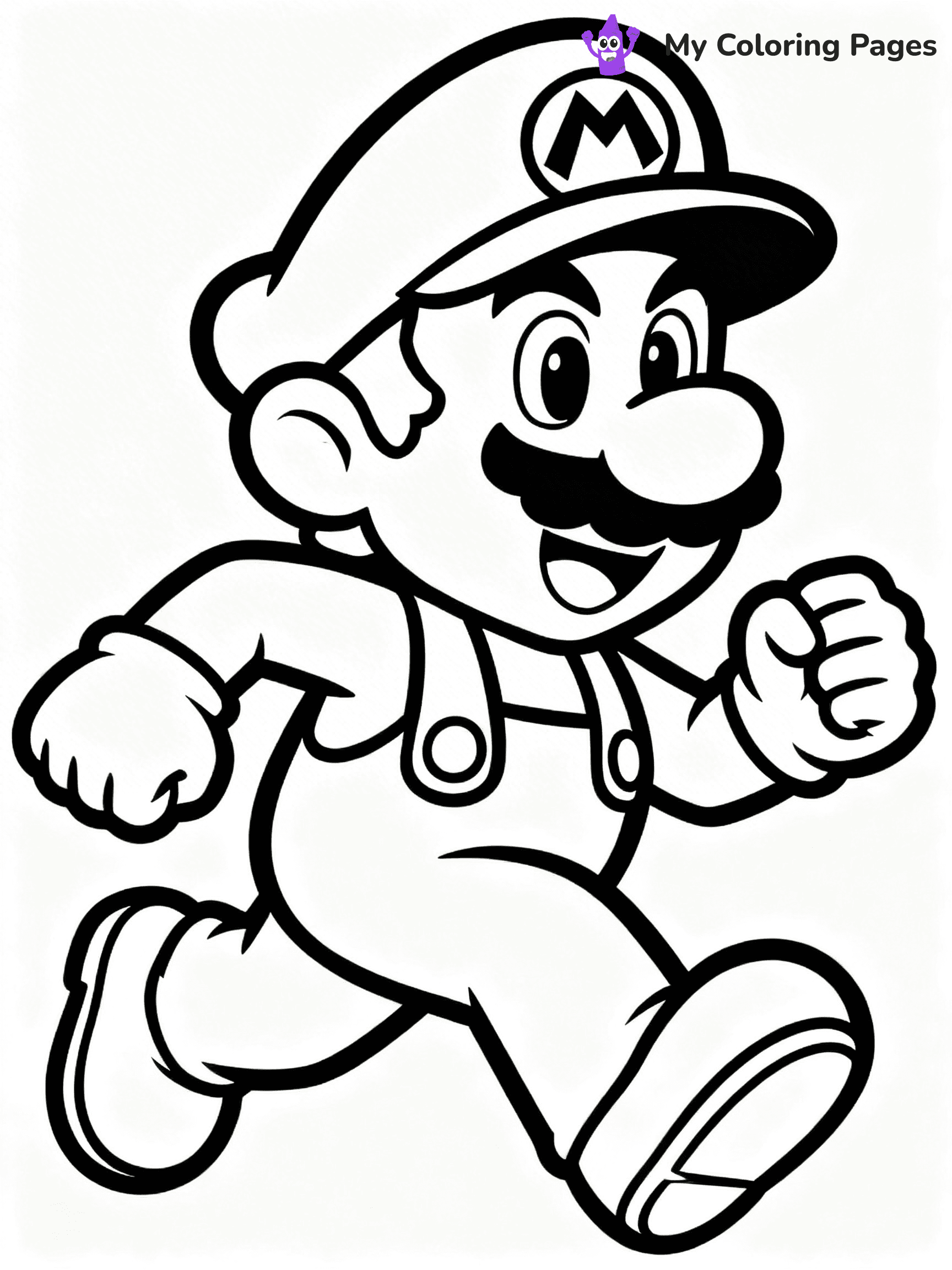Wario Coloring Pages - 16
