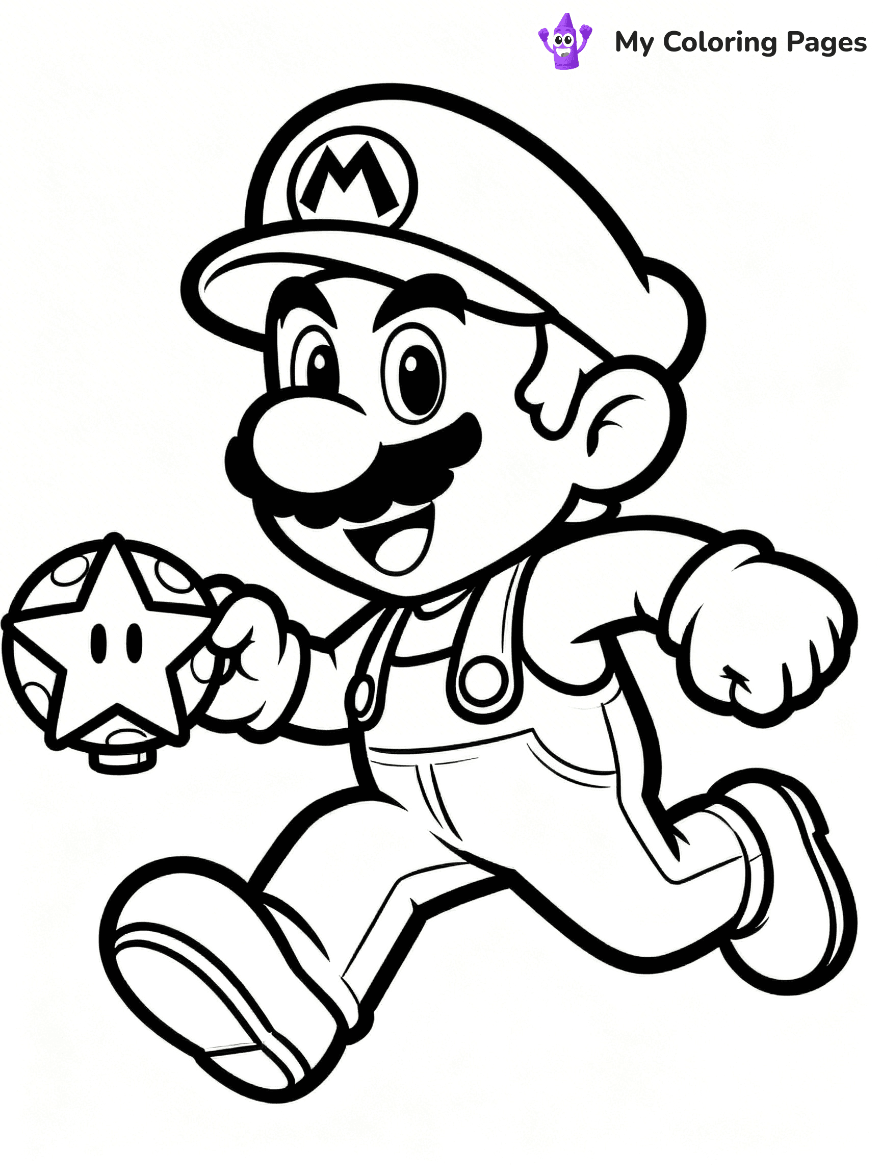 Wario Coloring Pages - 15