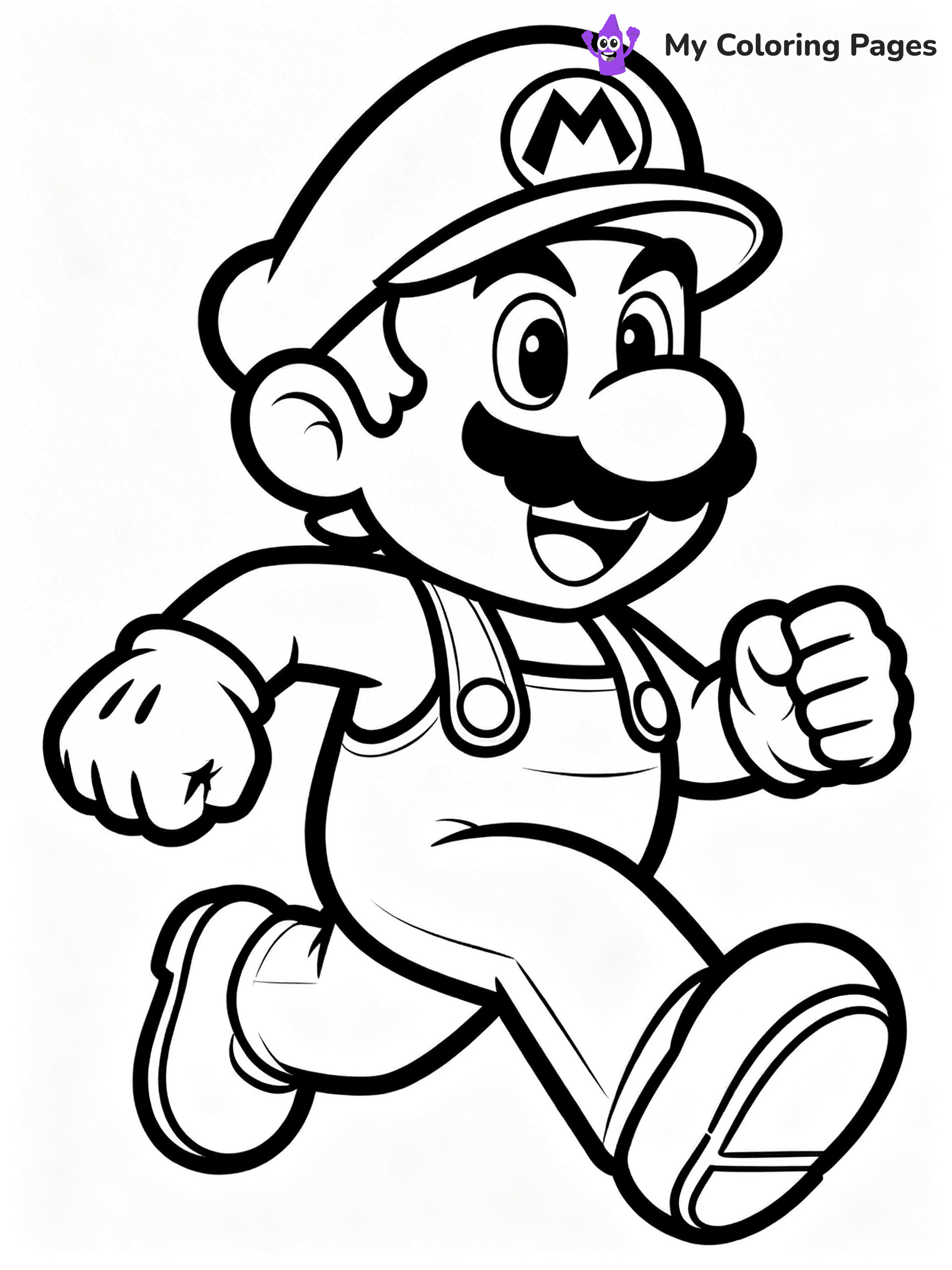 Wario Coloring Pages - 12
