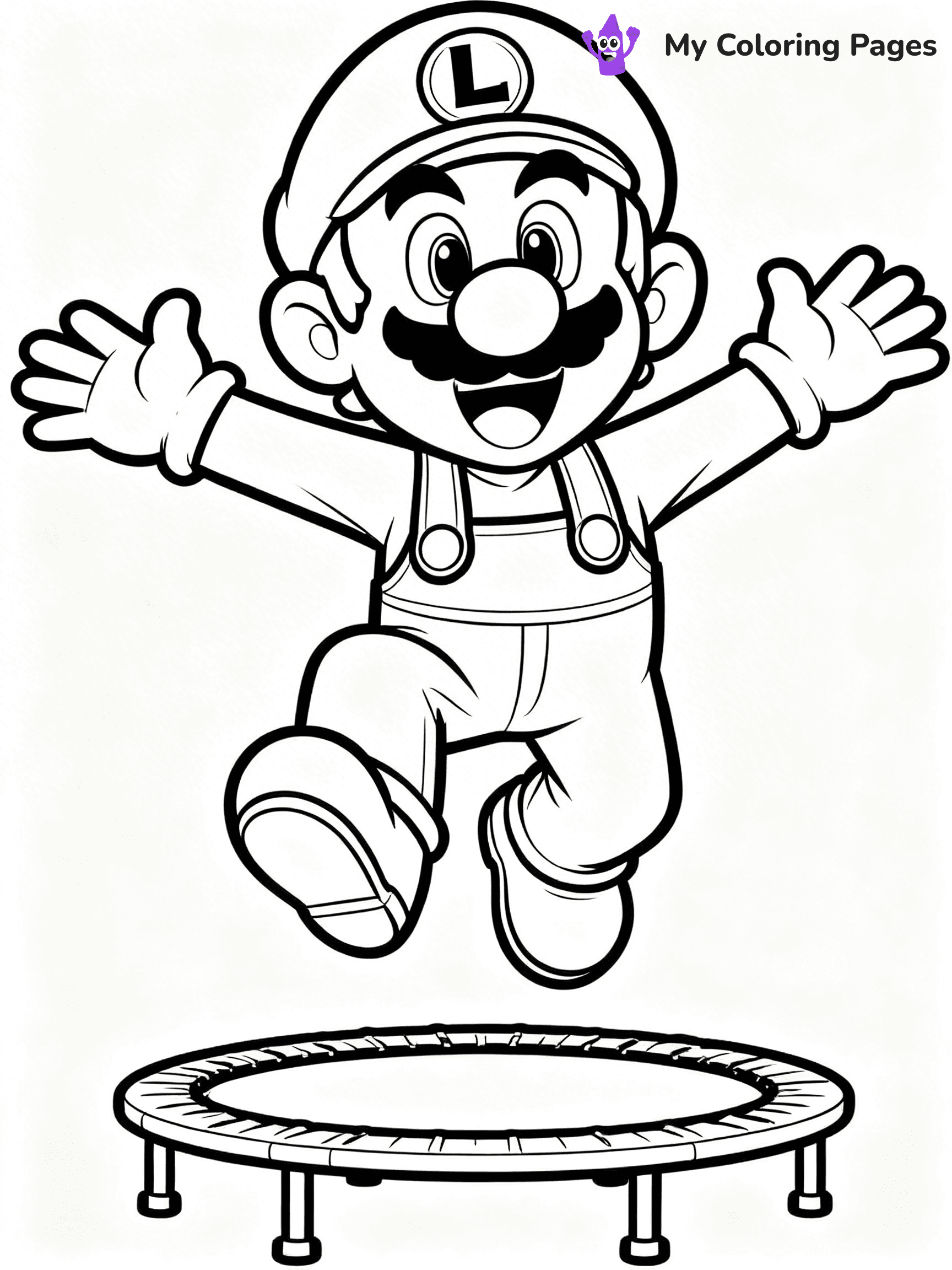 Wario Coloring Pages - 10
