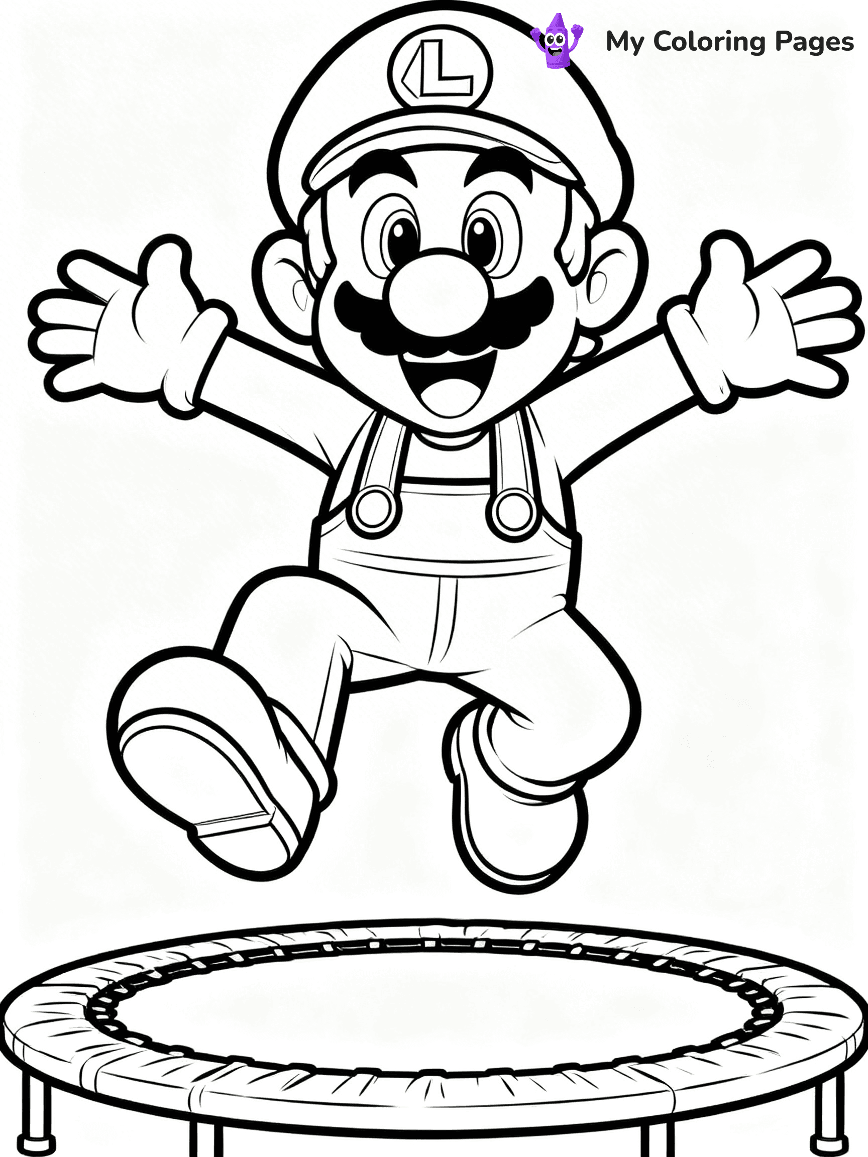 Wario Coloring Pages - 9