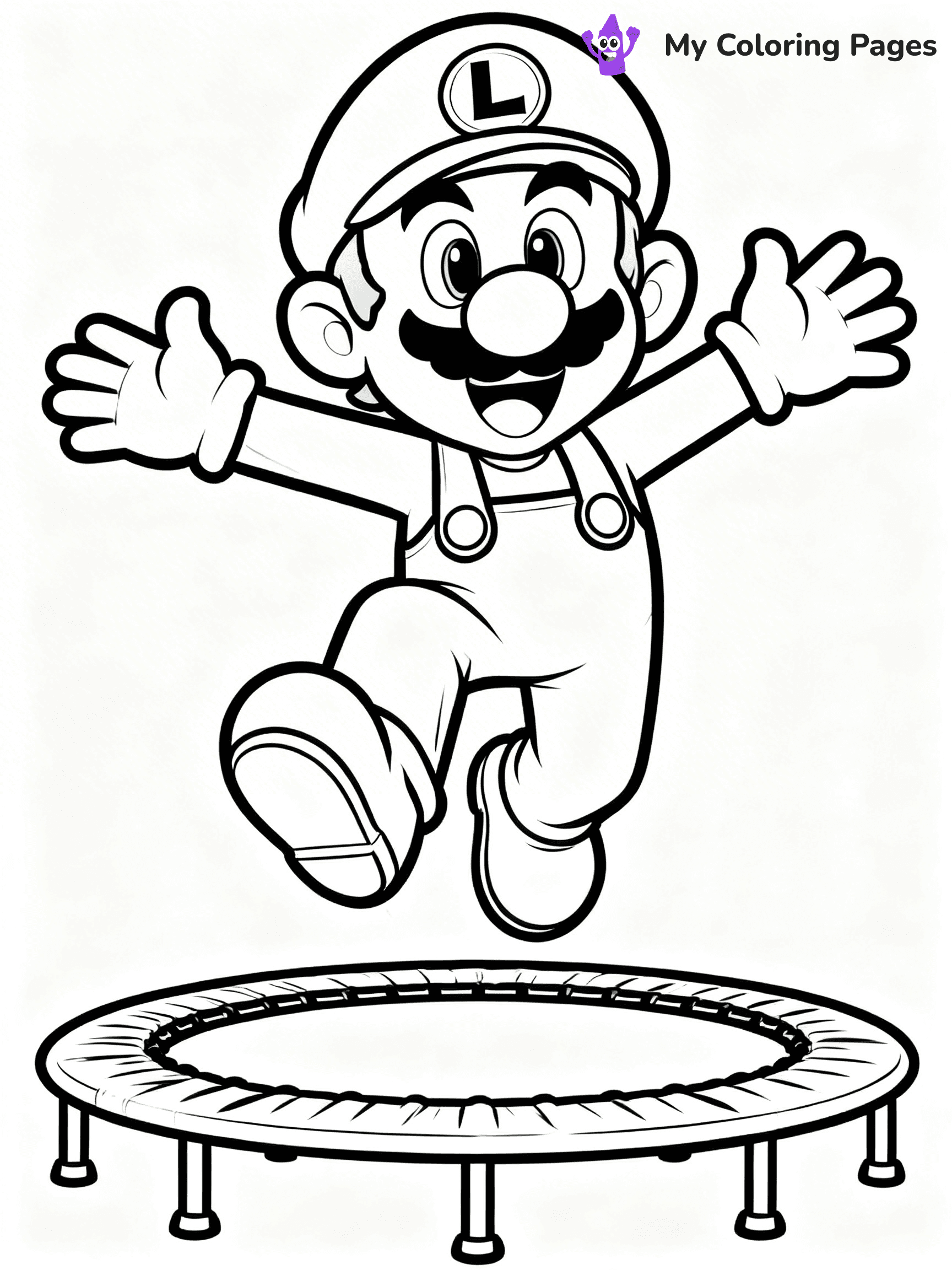 Wario Coloring Pages - 6