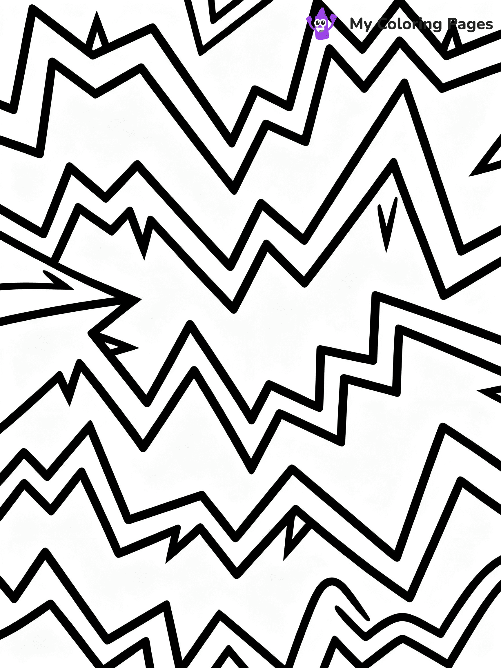 Abstract Coloring Pages - 24