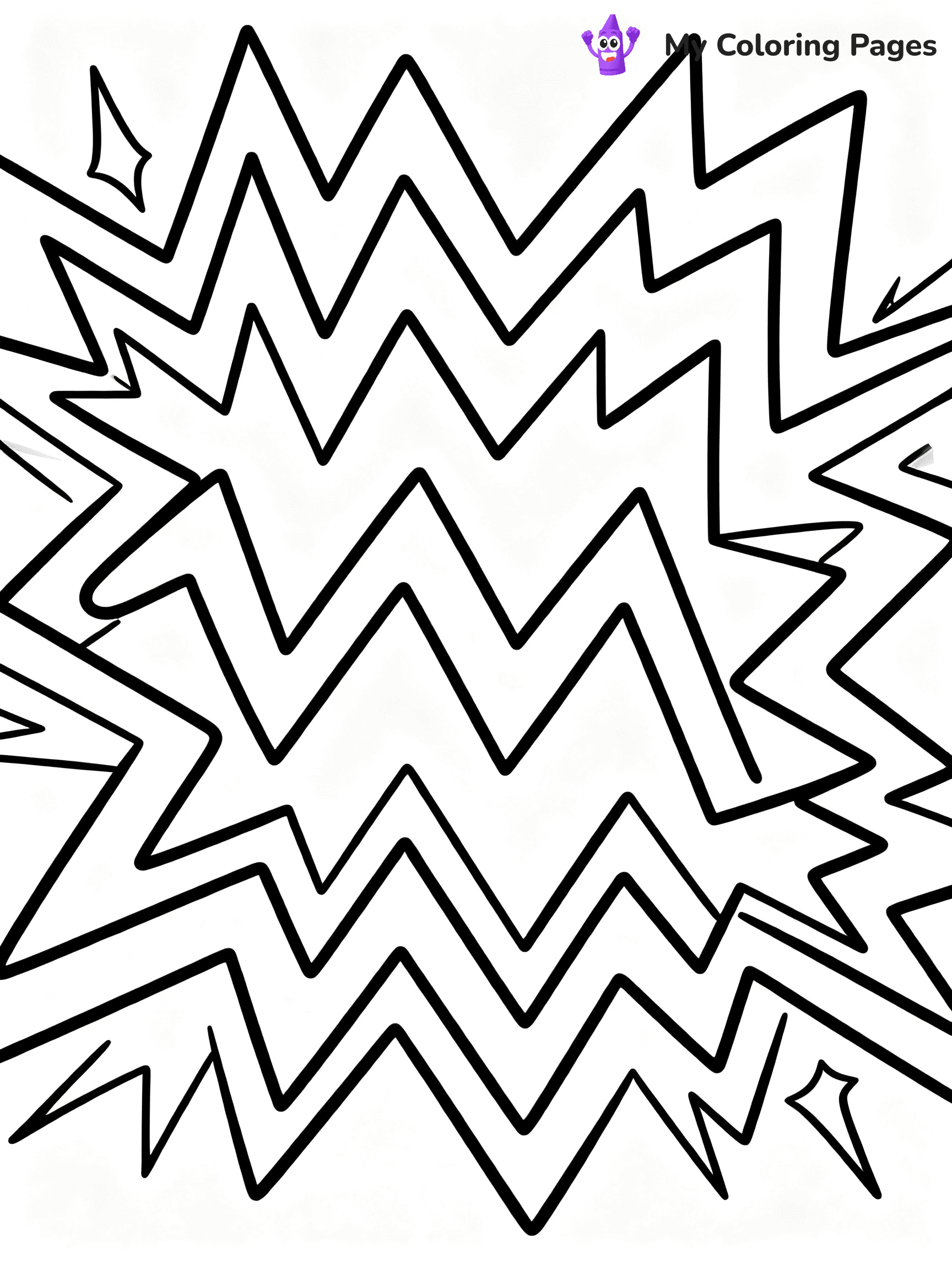 Abstract Coloring Pages - 21
