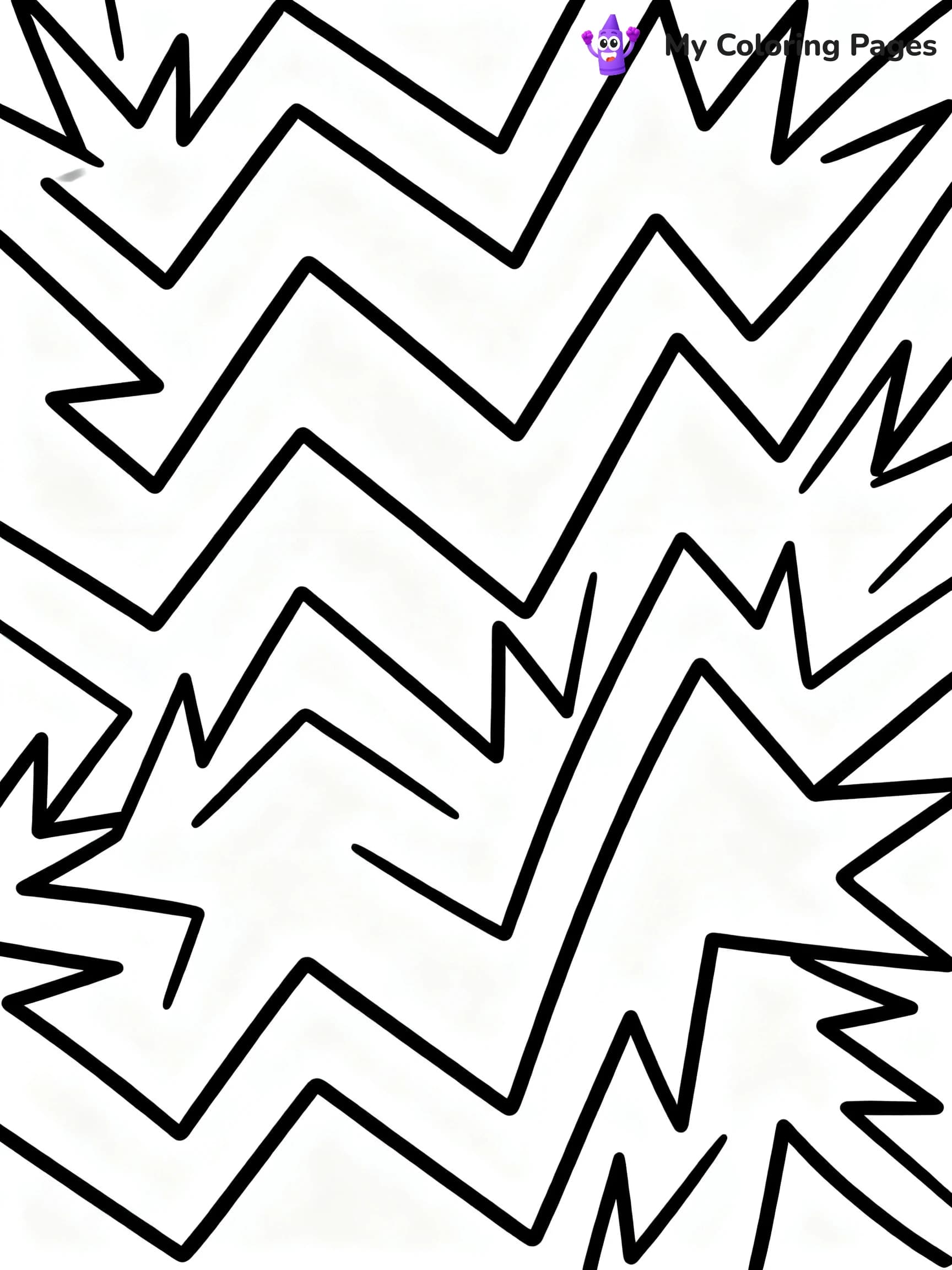 Abstract Coloring Pages - 19