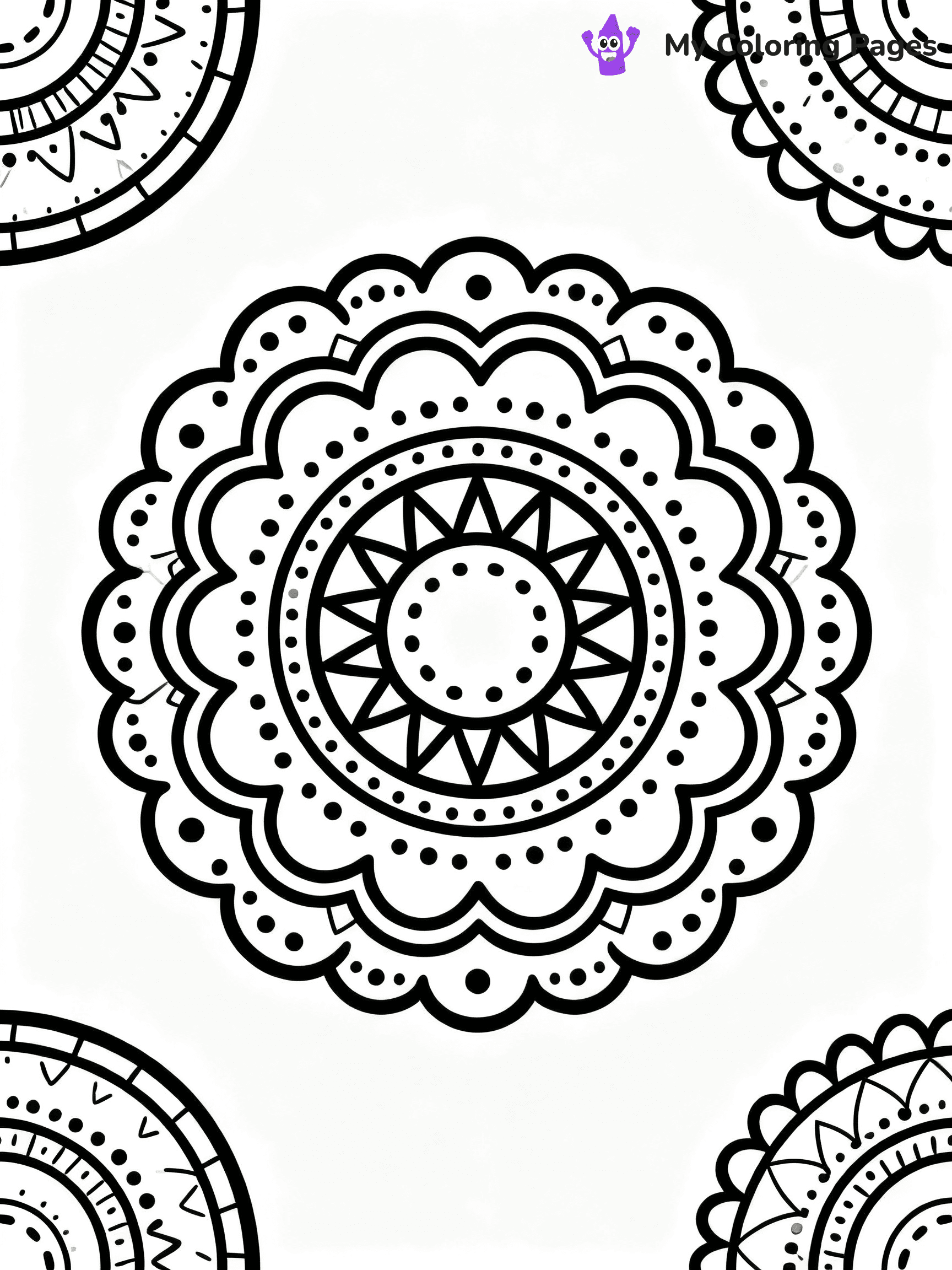 Abstract Coloring Pages - 5